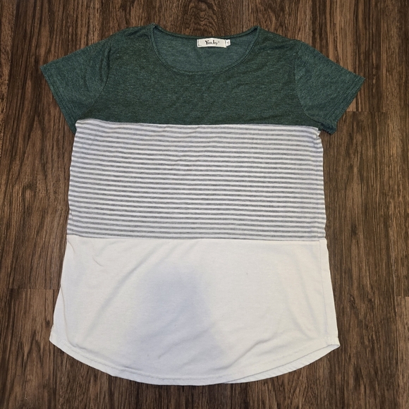Soft Color Block T Shirt - Picture 3 of 5